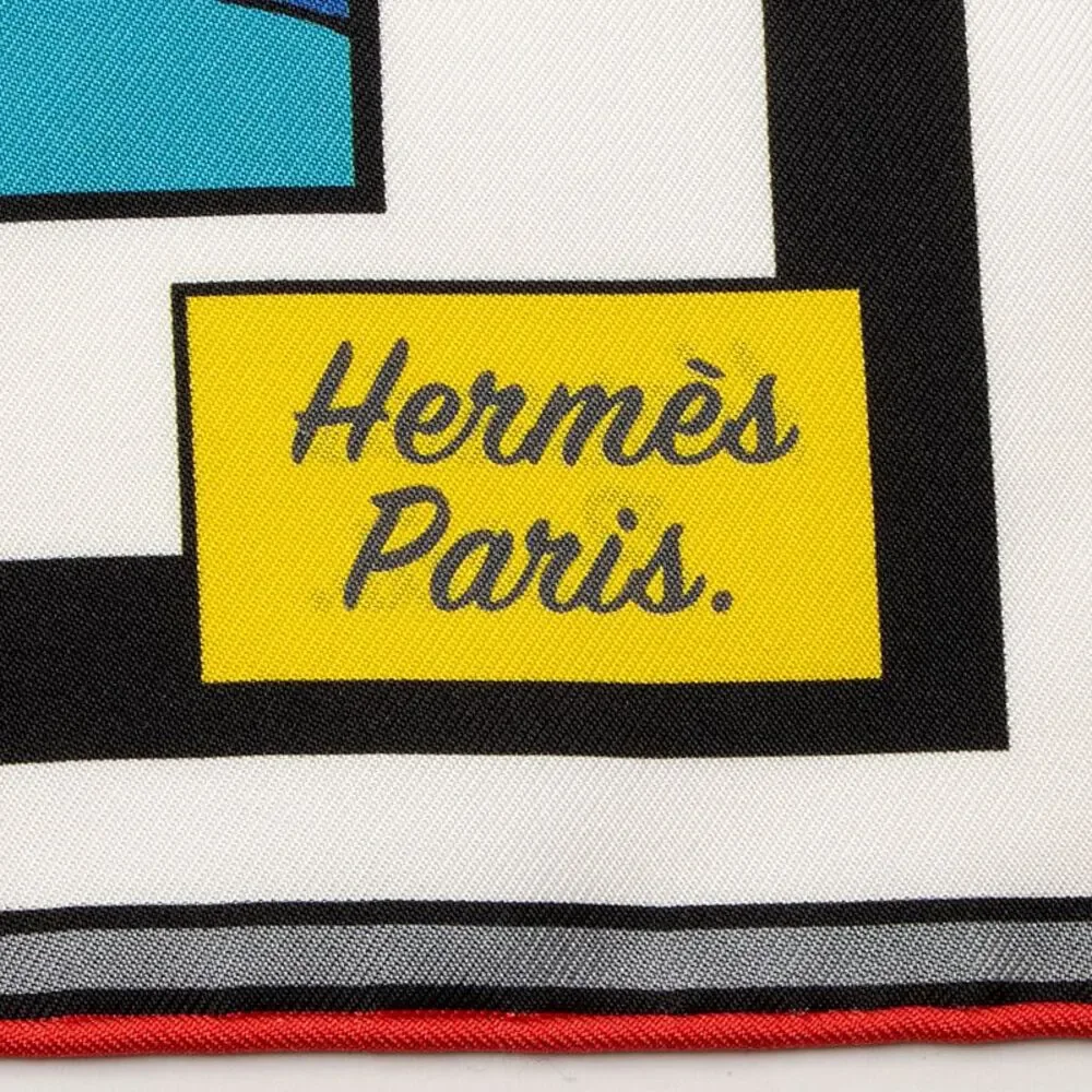 Hermes Silk Wow Double Face 90cm Scarf - Picture 4 of 6